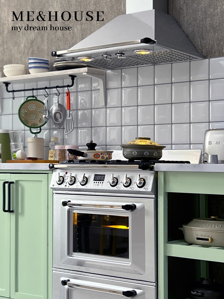 Commercial Kitchen Hood - 1:6 Alloy Stove Oven Range Hood