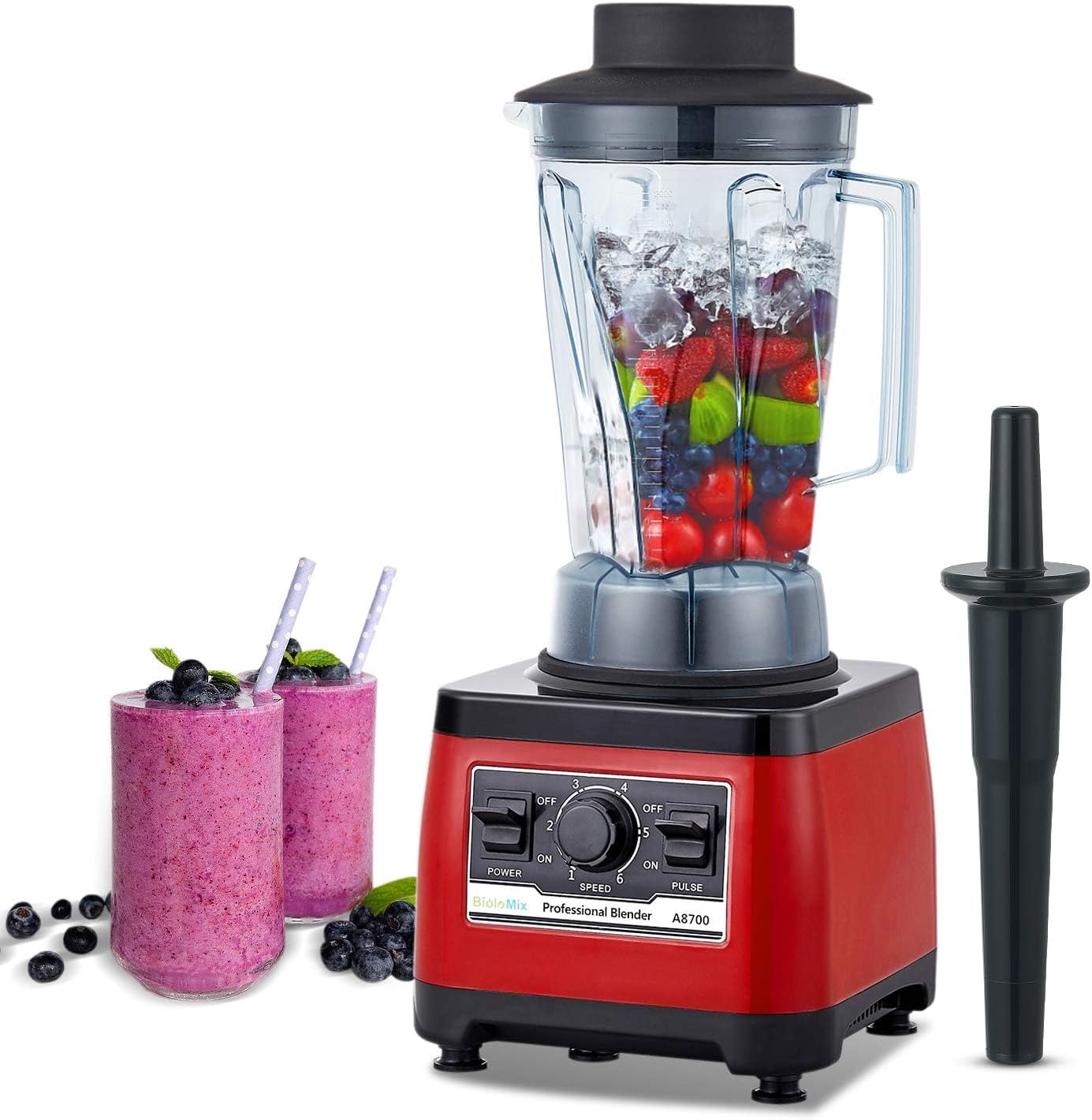 Commercial Blender Heavy Duty - Heavy Duty Professional Blender, Peak 2200W