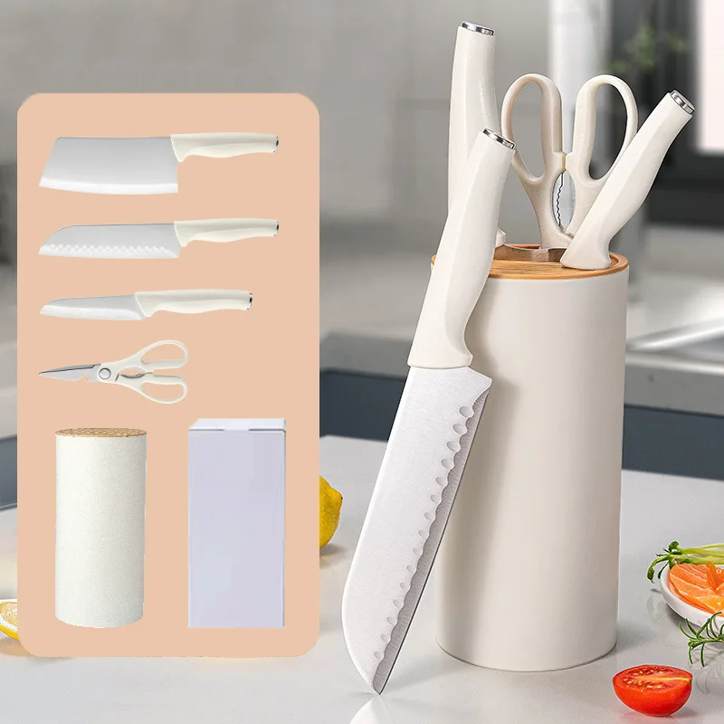 Commercial Kitchen Knife Holder - Kitchen Knives Set With Holder Scissorse
