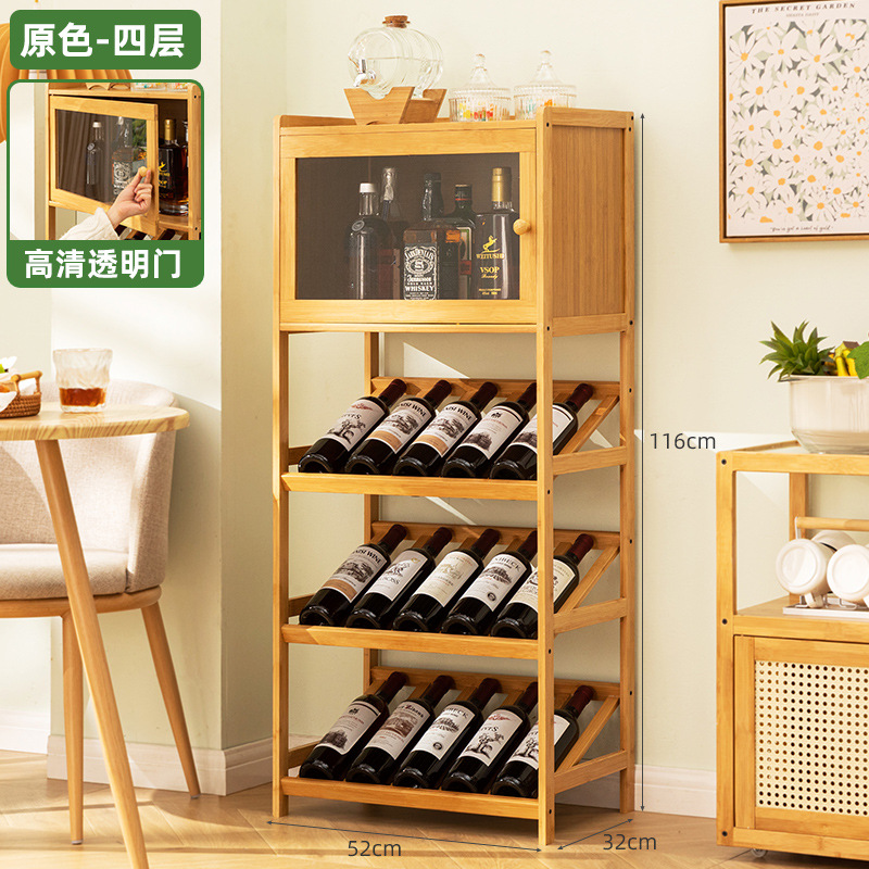 Solid Bamboo Wine Rack 3/4-Tie - đánh giá và giá Commercial Kitchen Rack