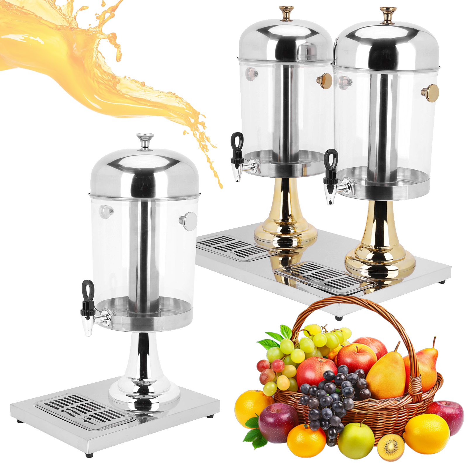 2.1/4.2 Gallon Beverage Dispen - đánh giá và giá Juice Extractor Commercial