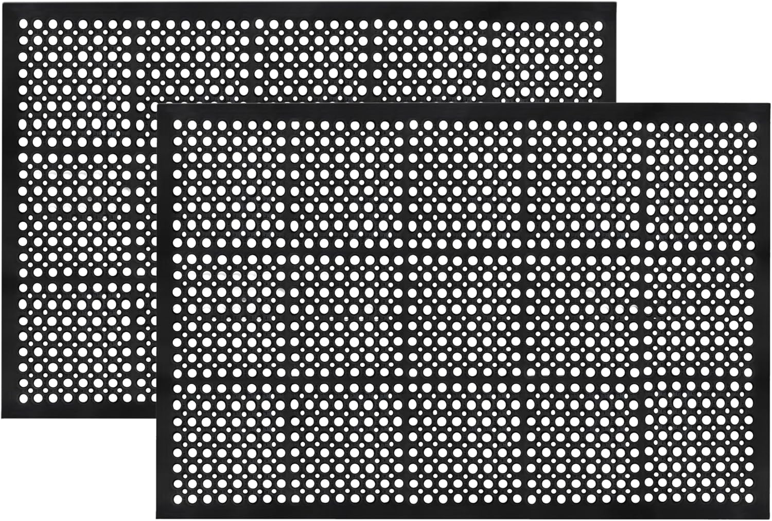 2-Pack Anti-Fatigue Rubber Flo - đánh giá và giá Commercial Kitchen Mats Anti Fatigue