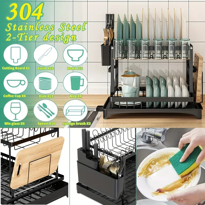 Multifunctional Countertop Dis - đánh giá và giá Commercial Kitchen Knife Holder