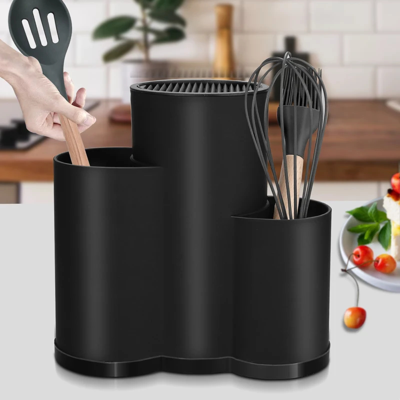 Multi-Function PP Knife Block  - đánh giá và giá Commercial Kitchen Knife Holder