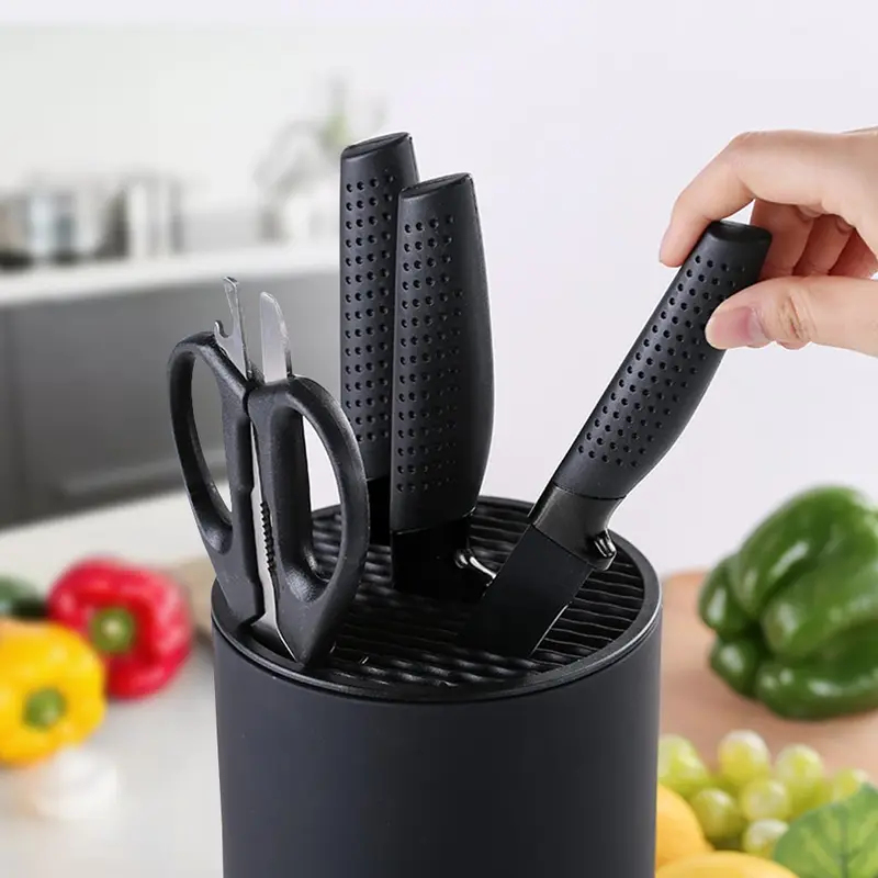 Multi-Function PP Knife Block  - đánh giá và giá Commercial Kitchen Knife Holder