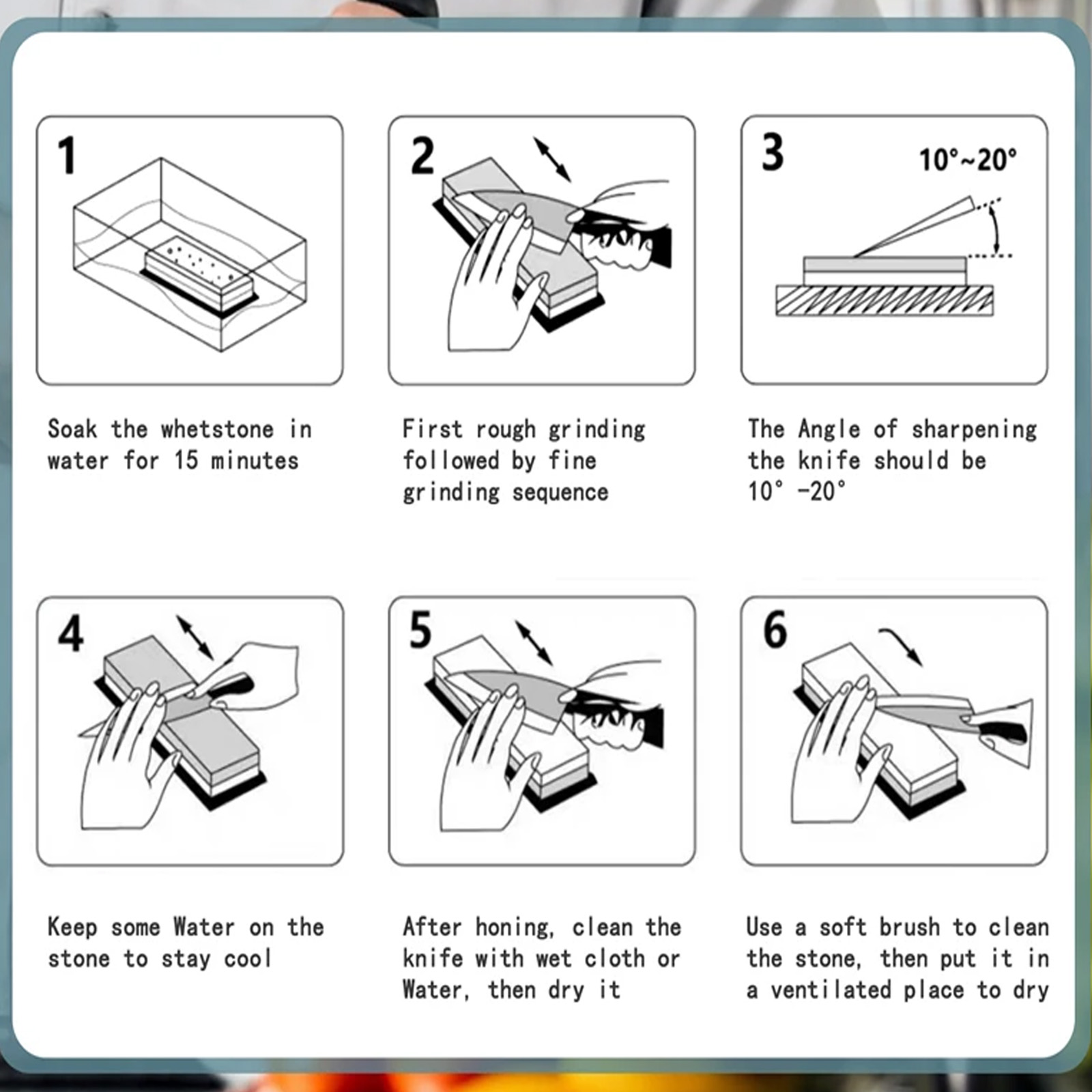 Whetstone Sharpening Stones Pr - đánh giá và giá Commercial Kitchen Knives