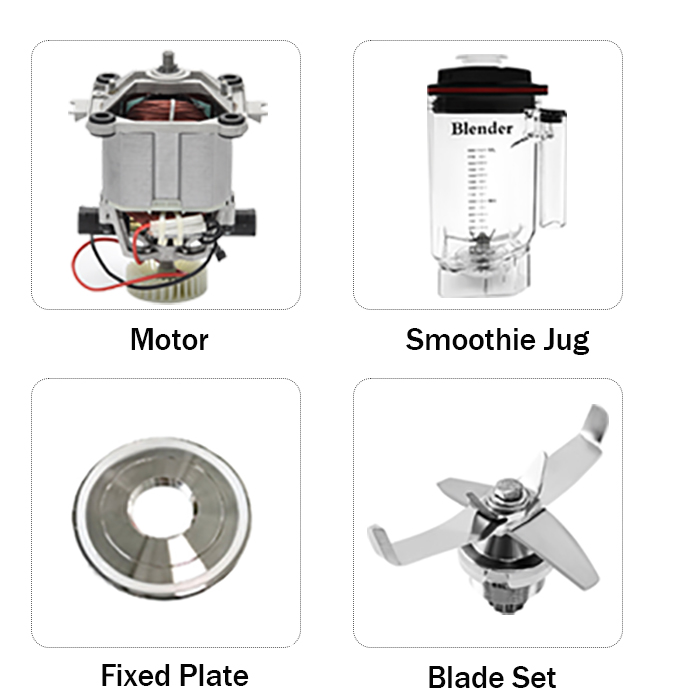 High Power 1.8L Commercial Kit - đánh giá và giá Commercial Blender Heavy Duty