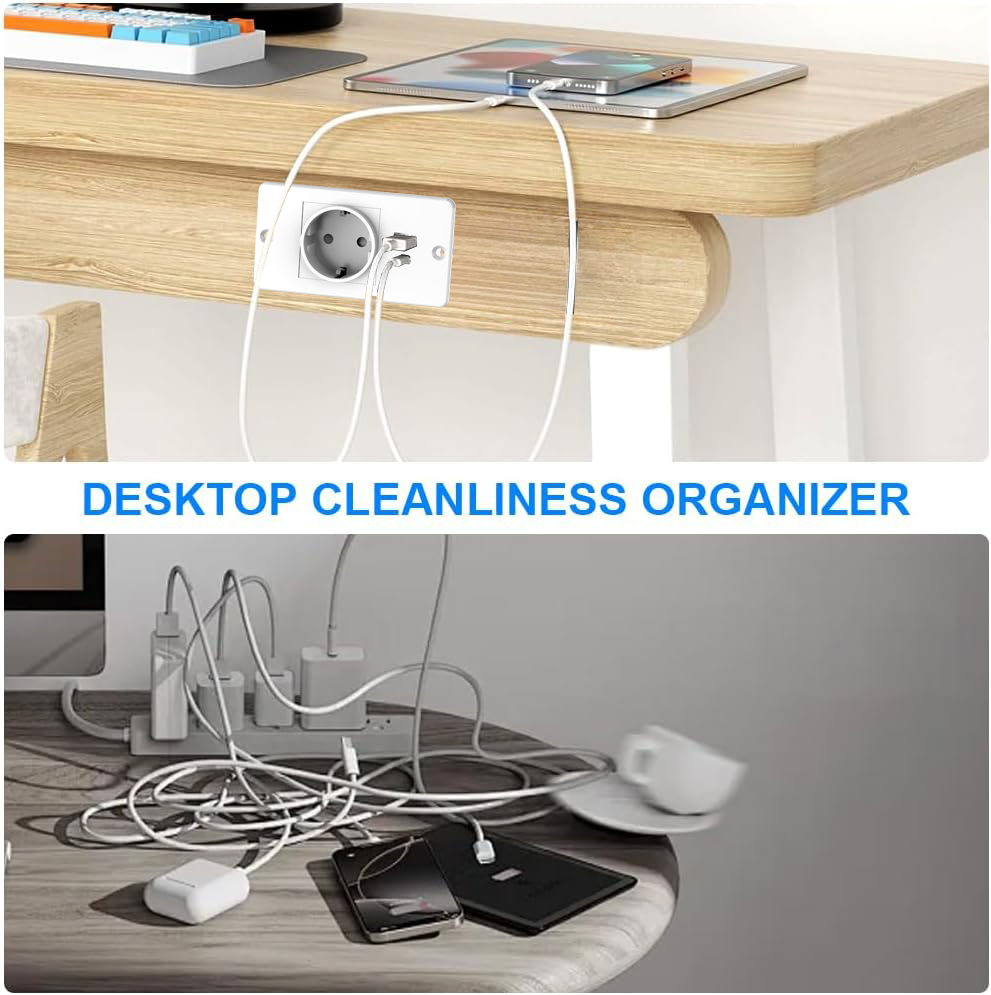 Embedded Power Strip with USB- - đánh giá và giá Commercial Kitchen In Residential Home