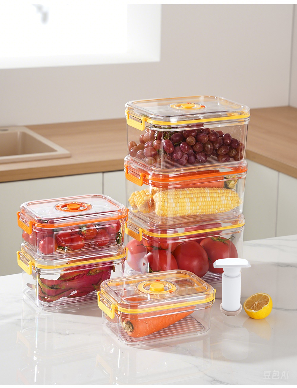 Vacuum Fresh-keeping Box Refri - đánh giá và giá Vacuum Sealer