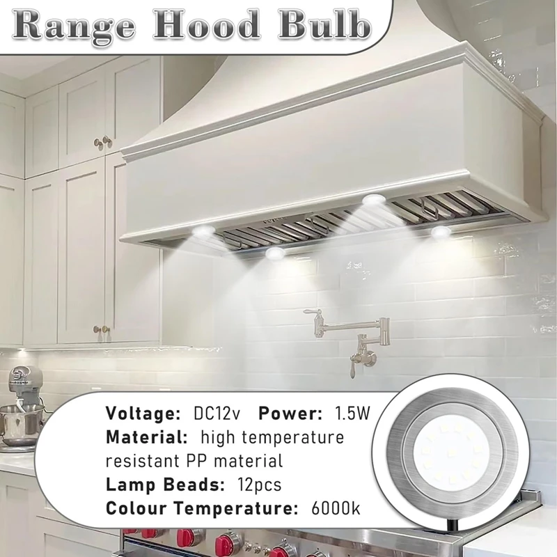2Pack1.5W Range Hood Light Bul - đánh giá và giá Commercial Kitchen Hood