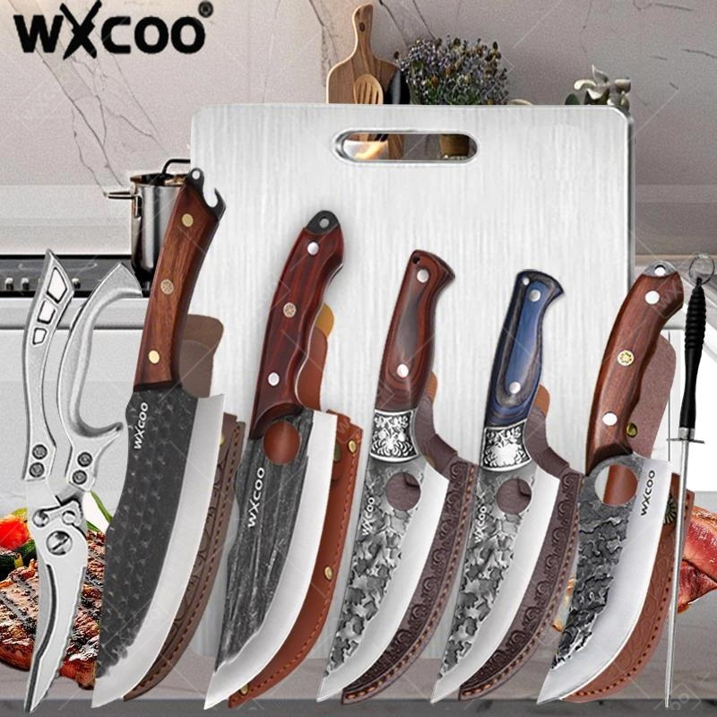 WXCOO Professional Kitchen Kni - đánh giá và giá Commercial Kitchen Knives