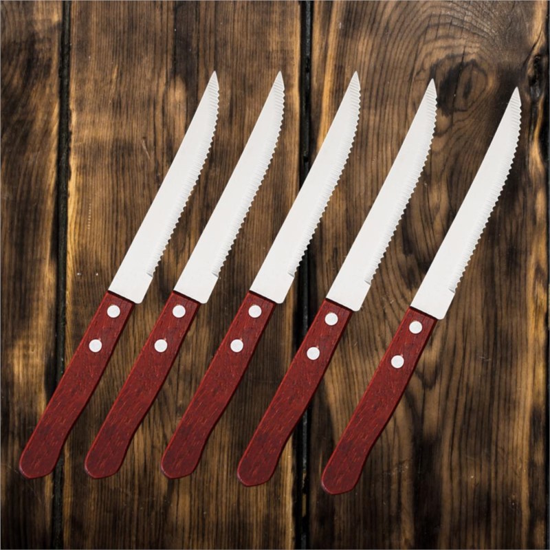 1-20 Pcs Stainless Steel Steak - đánh giá và giá Commercial Kitchen Knives