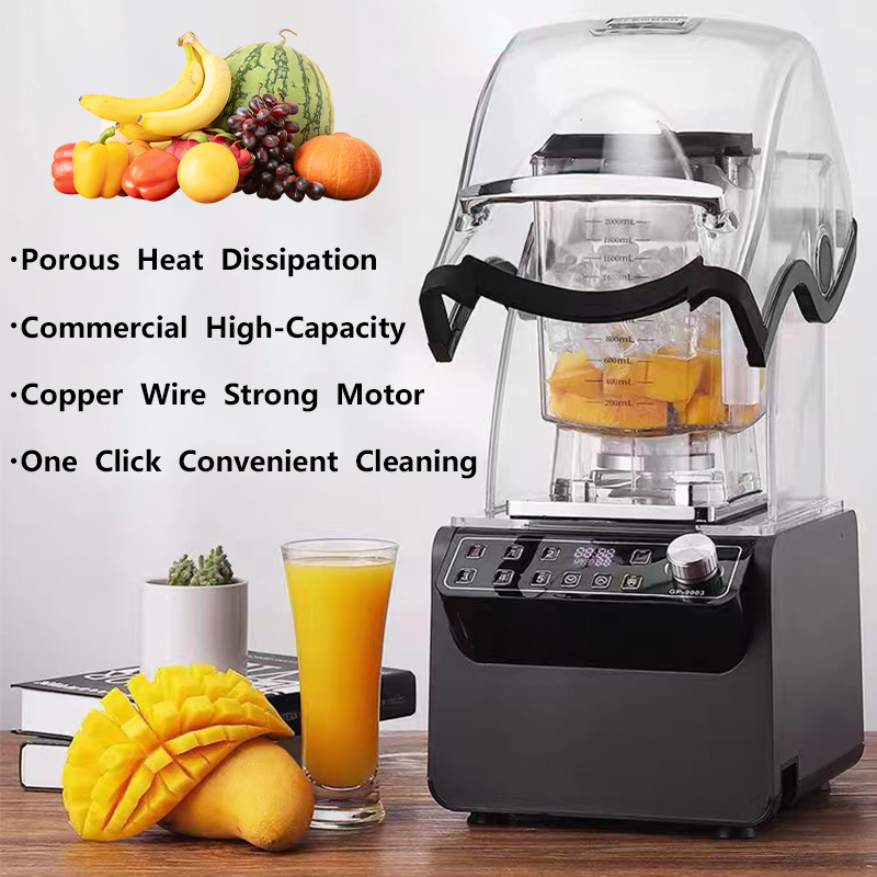 1800W Commercial Ice Blender M - đánh giá và giá Commercial Blender Heavy Duty