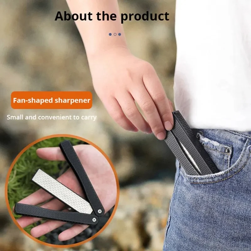 1pc Portable Double Side Grind - đánh giá và giá Commercial Kitchen Knives