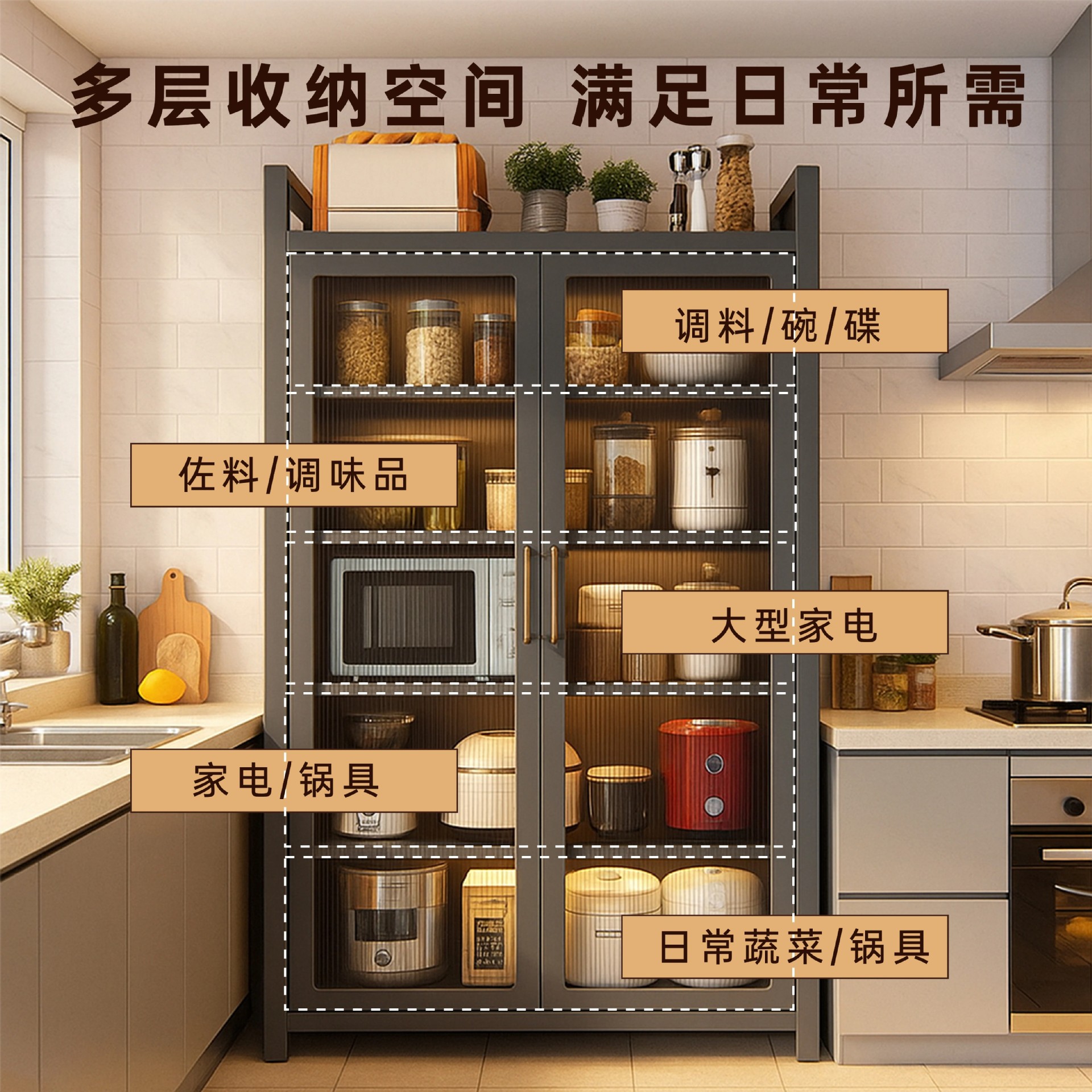 Kitchen multi-functional rack  - đánh giá và giá Commercial Kitchen Ceiling