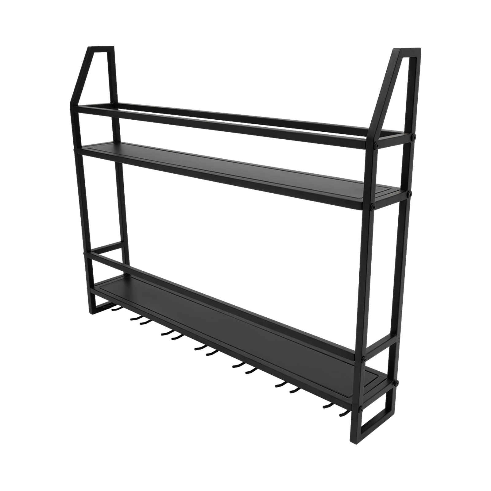 Double-layer Wine Rack Wall-Mo - đánh giá và giá Commercial Kitchen Rack