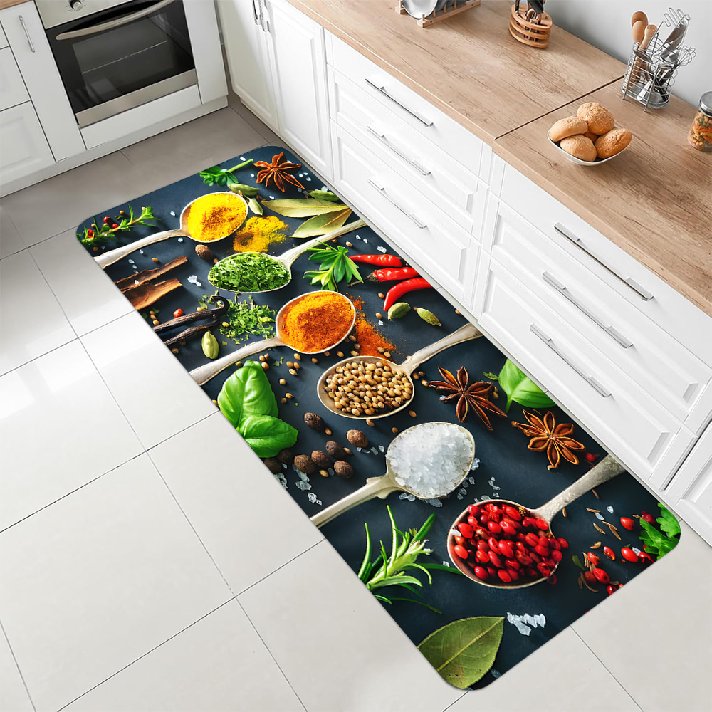 Vintage Spices Pattern Kitchen - đánh giá và giá Commercial Kitchen Mats Anti Fatigue