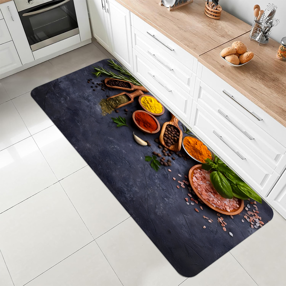 Vintage Spices Pattern Kitchen - đánh giá và giá Commercial Kitchen Mats Anti Fatigue