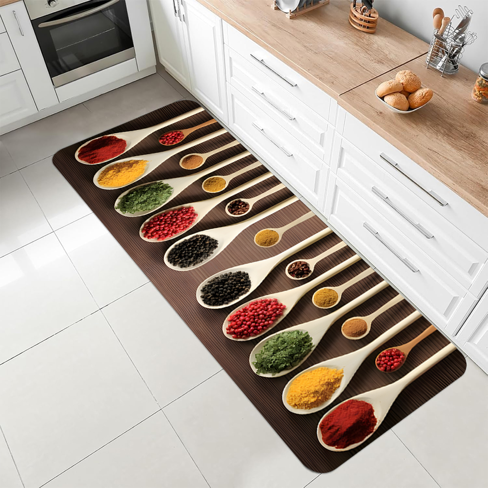 Vintage Spices Pattern Kitchen - đánh giá và giá Commercial Kitchen Mats Anti Fatigue