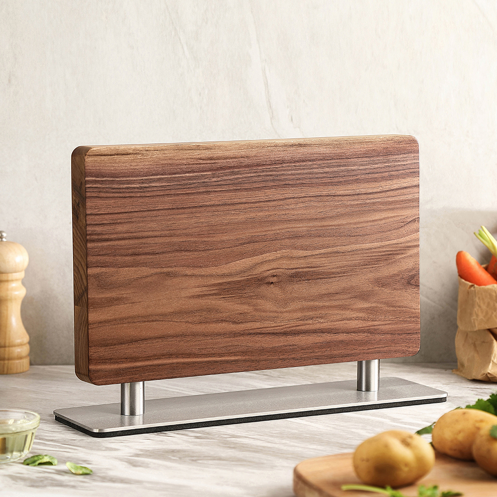 XINZUO Walnut Solid Wood+430 S - đánh giá và giá Commercial Kitchen Knife Holder