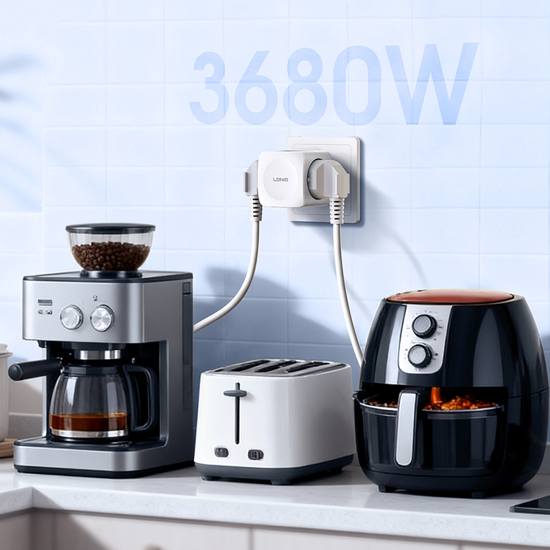 LDNIO 4 EU Outlet Power Cube,  - đánh giá và giá Commercial Kitchen In Residential Home