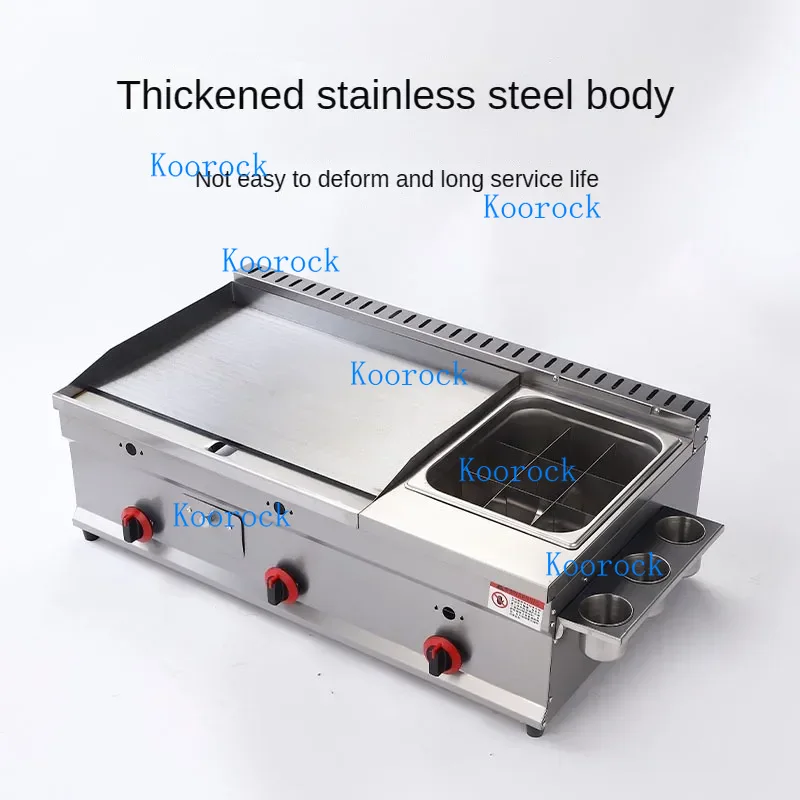 Commercial Gas Griddle & Fryer - đánh giá và giá Teppanyaki Grill Table