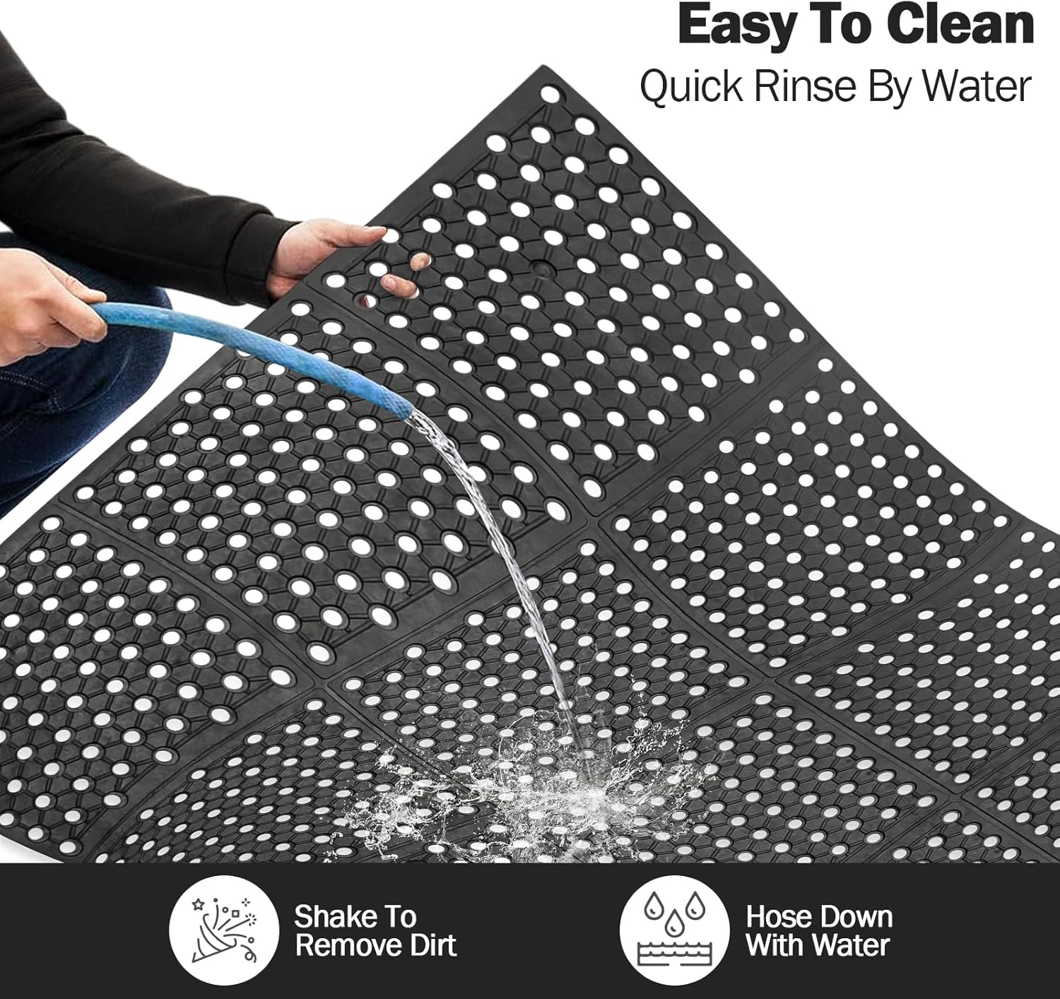 Anti-Fatigue Drainage Rubber M - đánh giá và giá Commercial Kitchen Mats Anti Fatigue