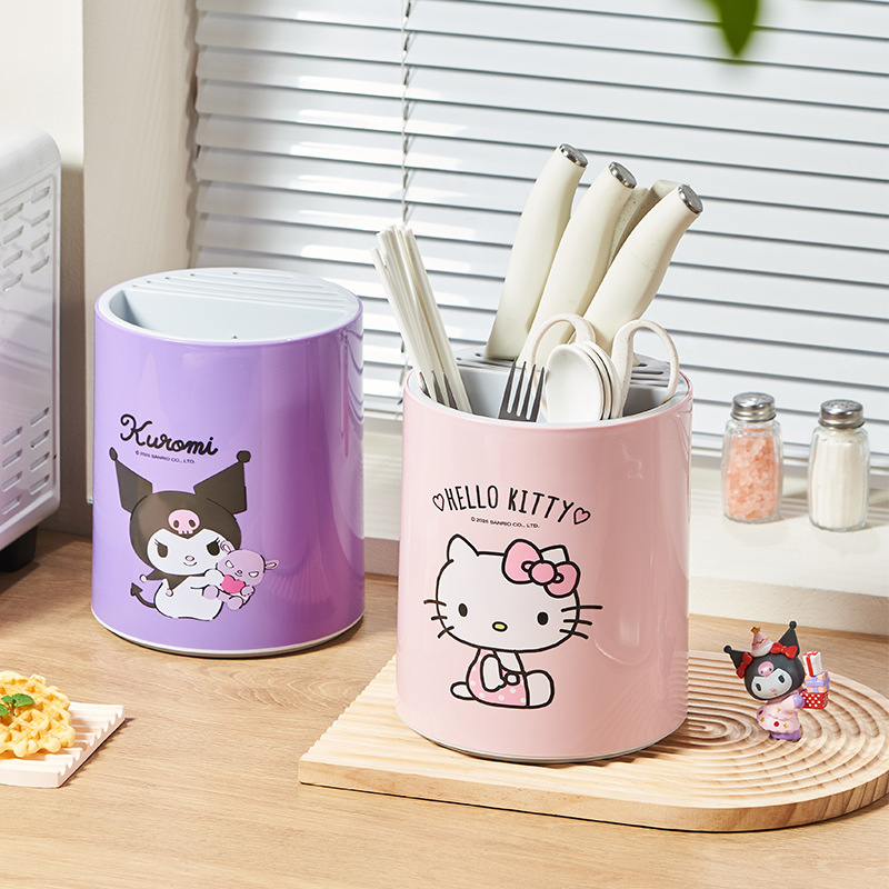 Cartoon Hello kittykuromiCinna - đánh giá và giá Commercial Kitchen Knife Holder