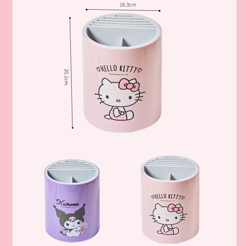 Cartoon Hello kittykuromiCinna - đánh giá và giá Commercial Kitchen Knife Holder