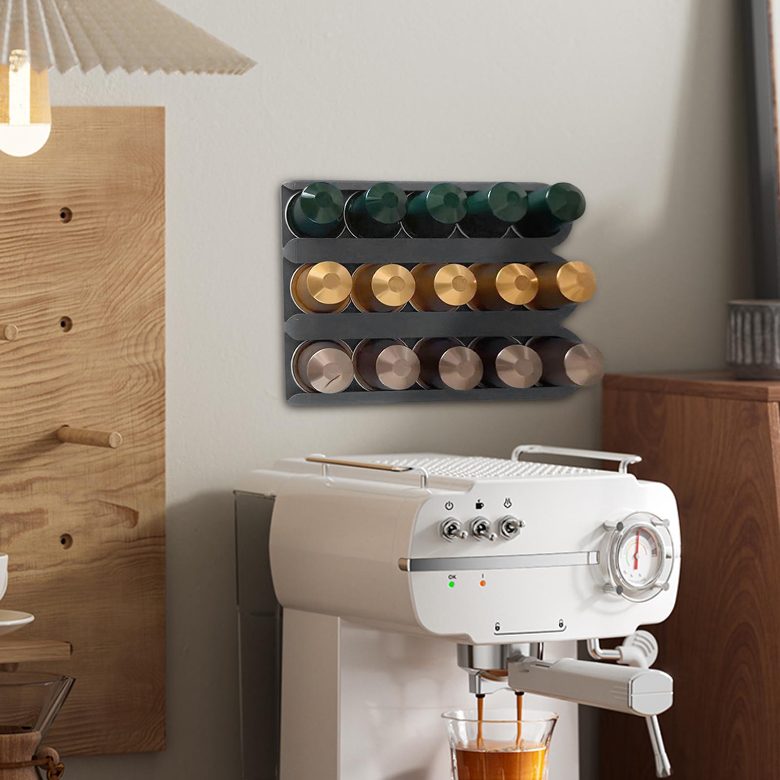 Coffee Pod Storage Wall Mounte - đánh giá và giá Commercial Kitchen Rack
