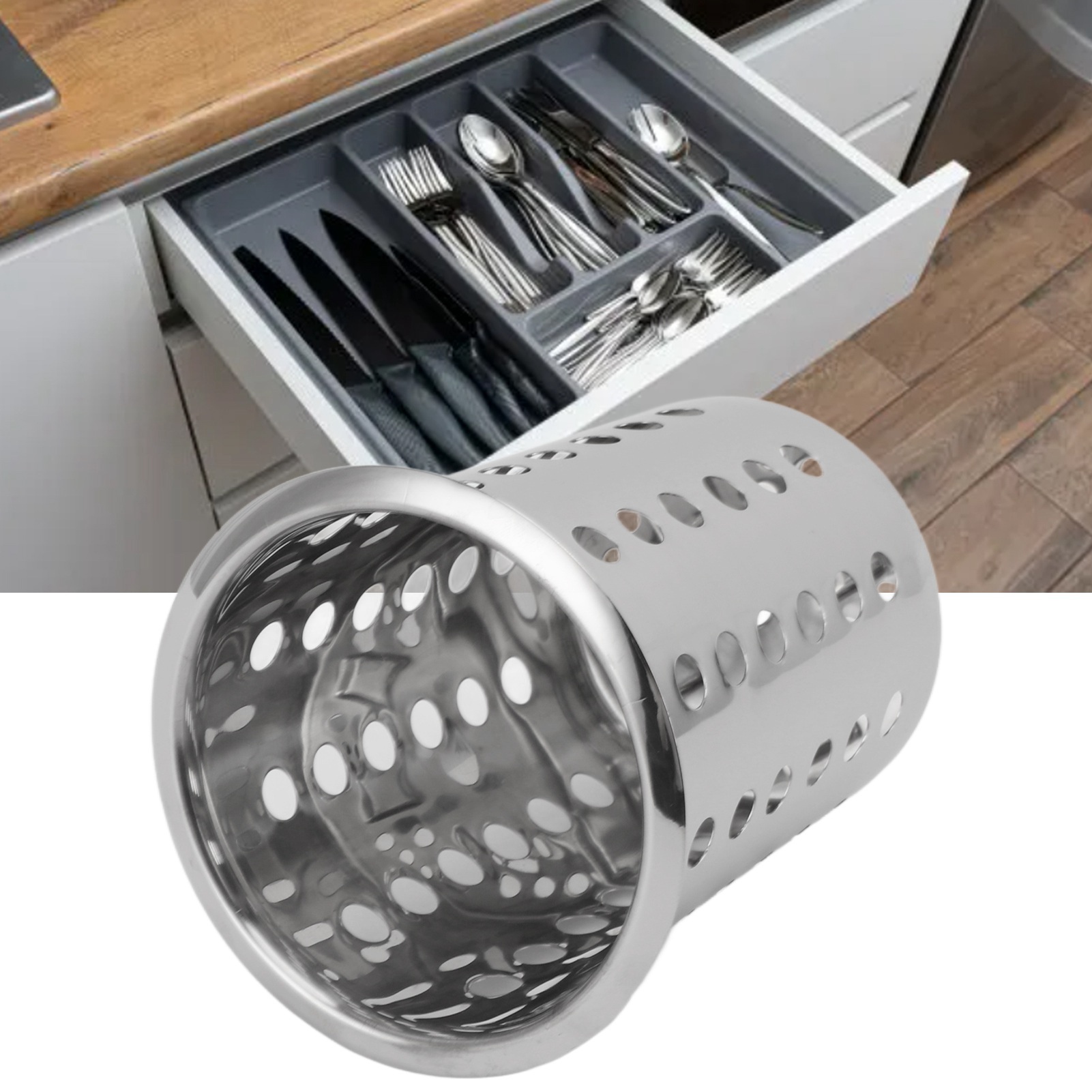 Stainless Steel Utensil Holder - đánh giá và giá Commercial Kitchen Knife Holder