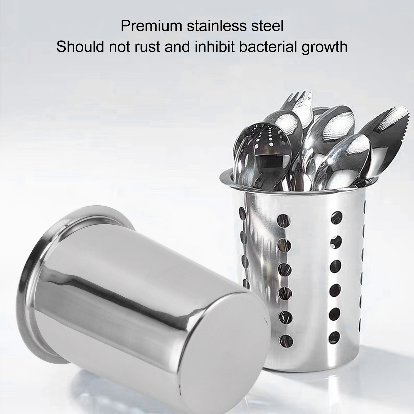 Stainless Steel Utensil Holder - đánh giá và giá Commercial Kitchen Knife Holder