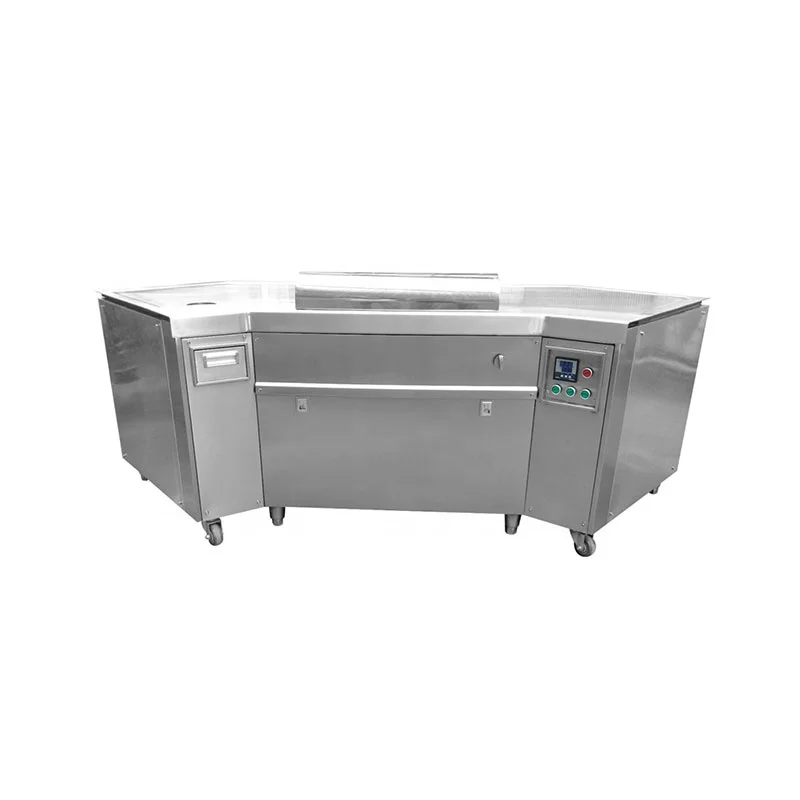Indoor Stainless Steel BBQ Tab - đánh giá và giá Teppanyaki Grill Table