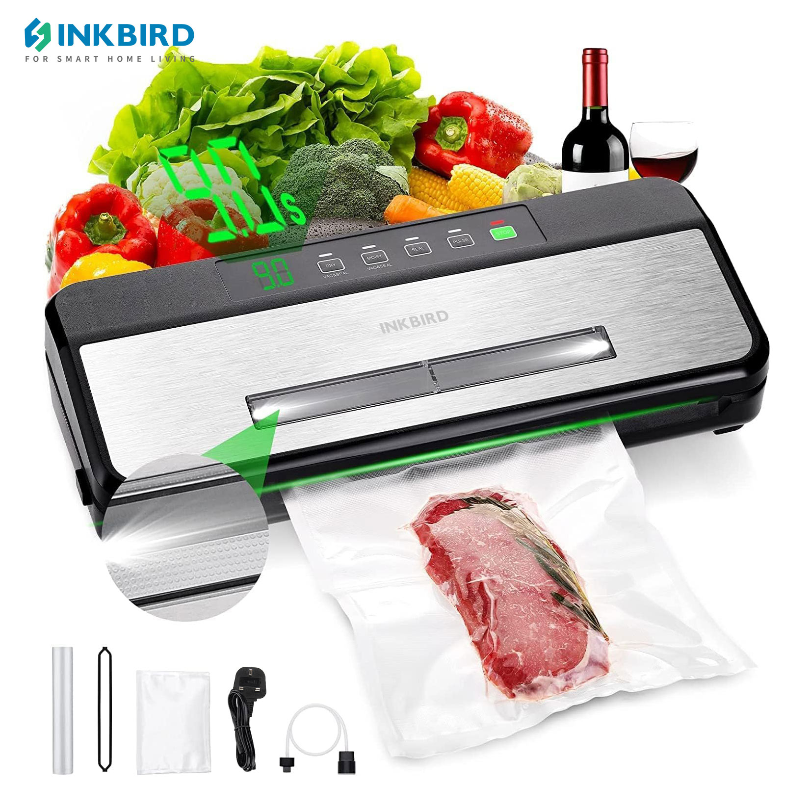 INKBIRD 3rd Vacuum Sealer with - đánh giá và giá Vacuum Sealer