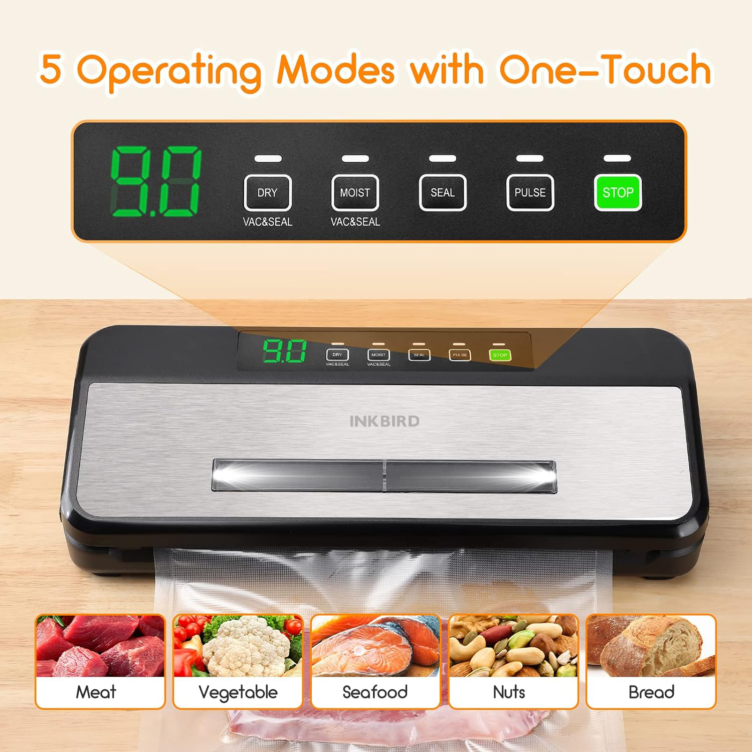 INKBIRD 3rd Vacuum Sealer with - đánh giá và giá Vacuum Sealer