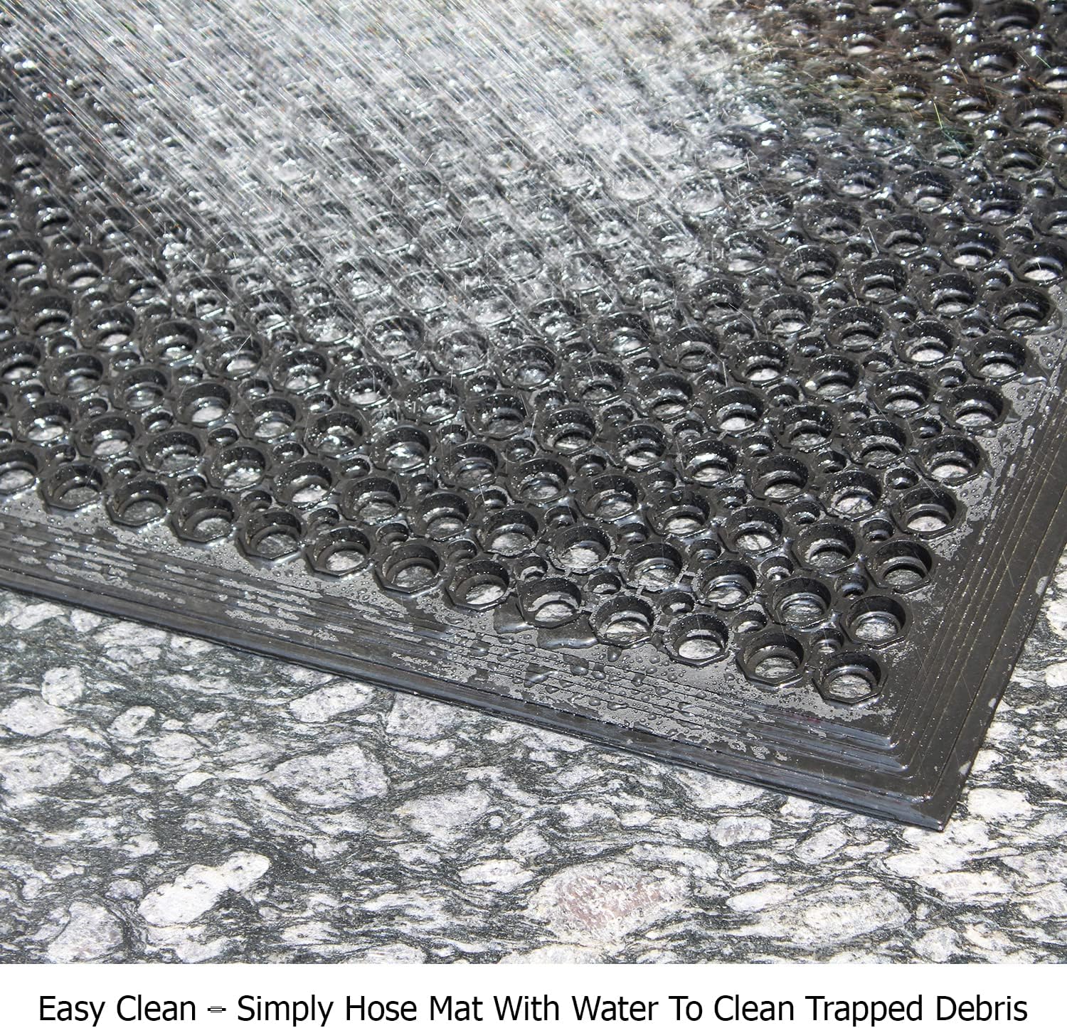 Rubber Doormat - 2 Pack Non Sl - đánh giá và giá Commercial Kitchen Mats Anti Fatigue