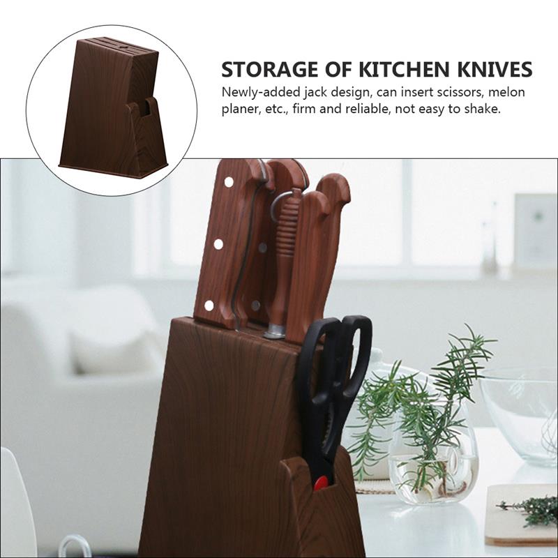 Knife Holder Desktop Storage S - đánh giá và giá Commercial Kitchen Knife Holder