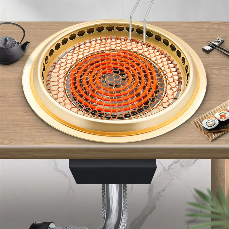 Commercial Japanese Yakiniku S - đánh giá và giá Teppanyaki Grill Table