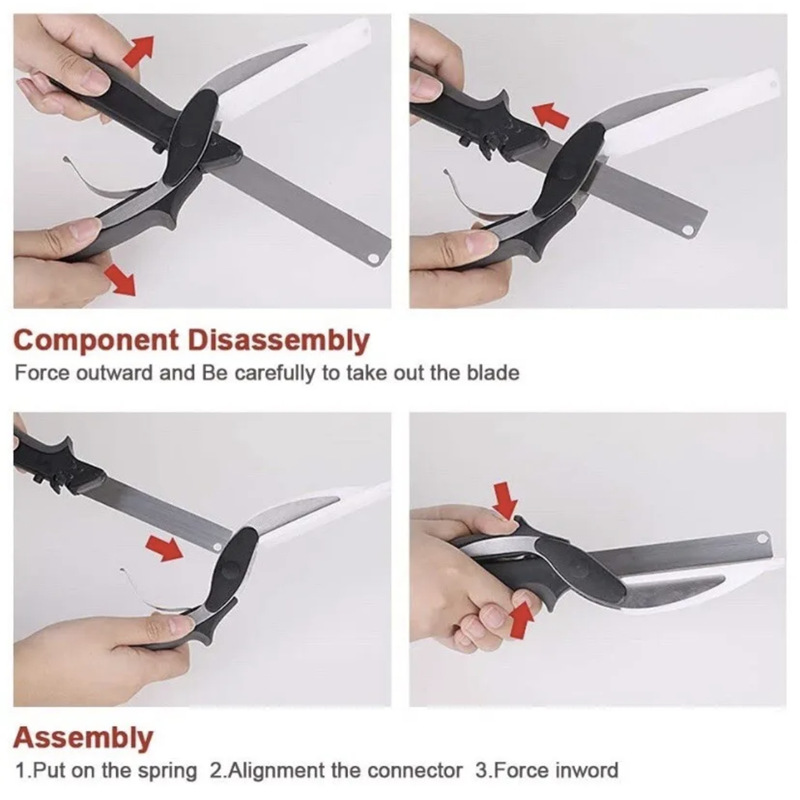2-in-1 Stainless Steel Kitchen - đánh giá và giá Commercial Kitchen Knives
