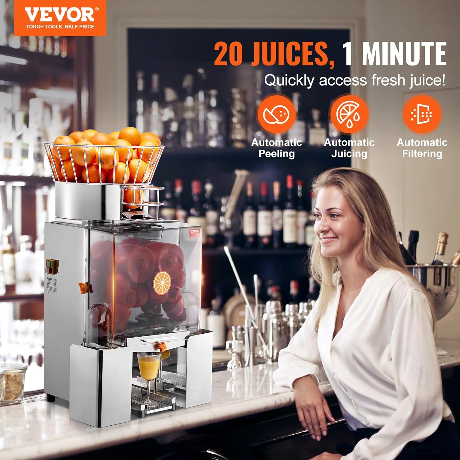 Commercial Orange Juicer Machi - đánh giá và giá Juice Extractor Commercial