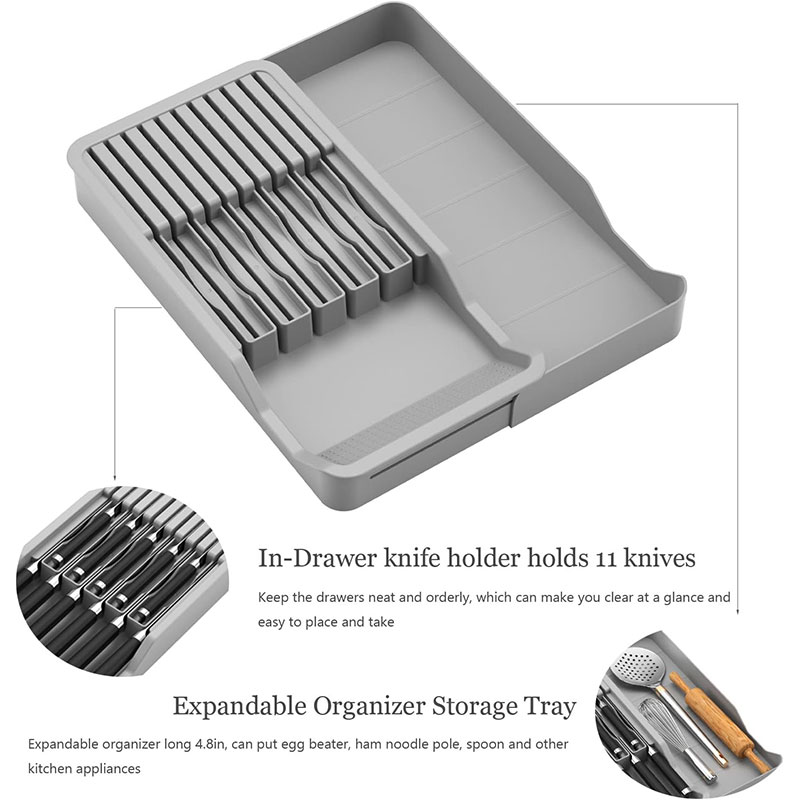 Knife Block Holder with Expand - đánh giá và giá Commercial Kitchen Knife Holder