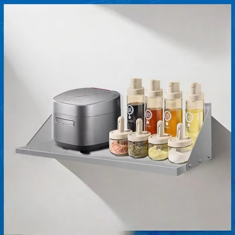 Stainless Steel Wall-mounted F - đánh giá và giá Commercial Kitchen Rack