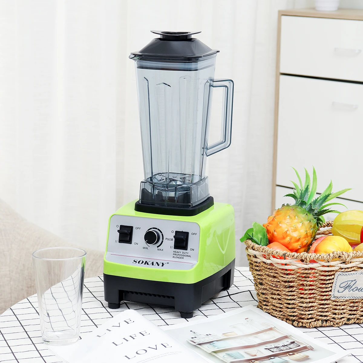SOKANY 4500W Heavy Duty Commer - đánh giá và giá Commercial Blender Heavy Duty