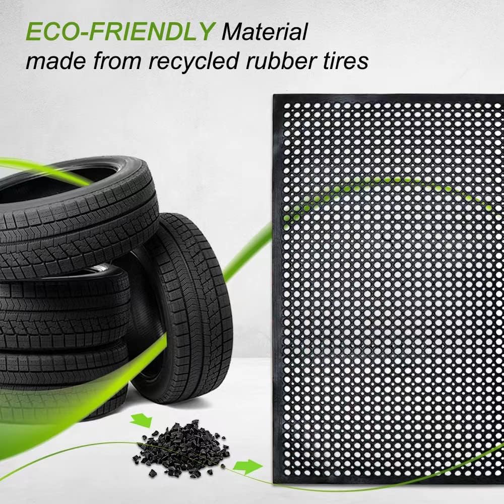 Anti-Fatigue Rubber Floor Mat  - đánh giá và giá Commercial Kitchen Mats Anti Fatigue