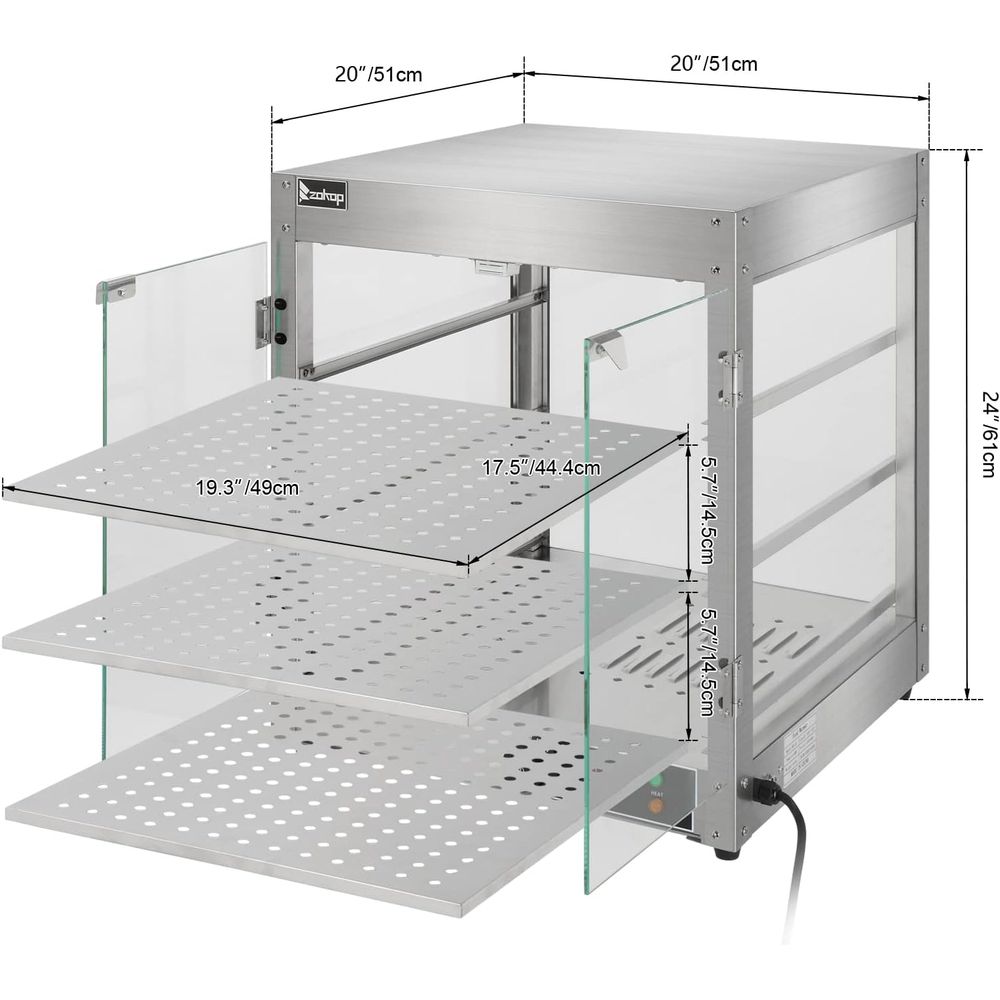 3 Tier Commercial Countertop P - đánh giá và giá Commercial Kitchen Parts & Service
