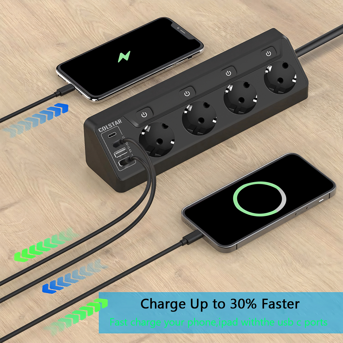 Power Strip Multi Plug 4 Socke - đánh giá và giá Commercial Kitchen In Residential Home