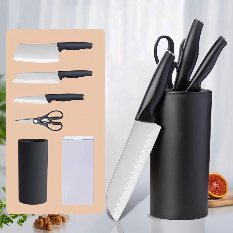 Kitchen Knives Set With Holder - đánh giá và giá Commercial Kitchen Knife Holder