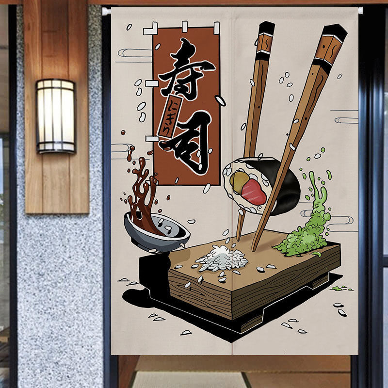 Japanese Sushi Door Half Curta - đánh giá và giá Commercial Kitchen Ceiling