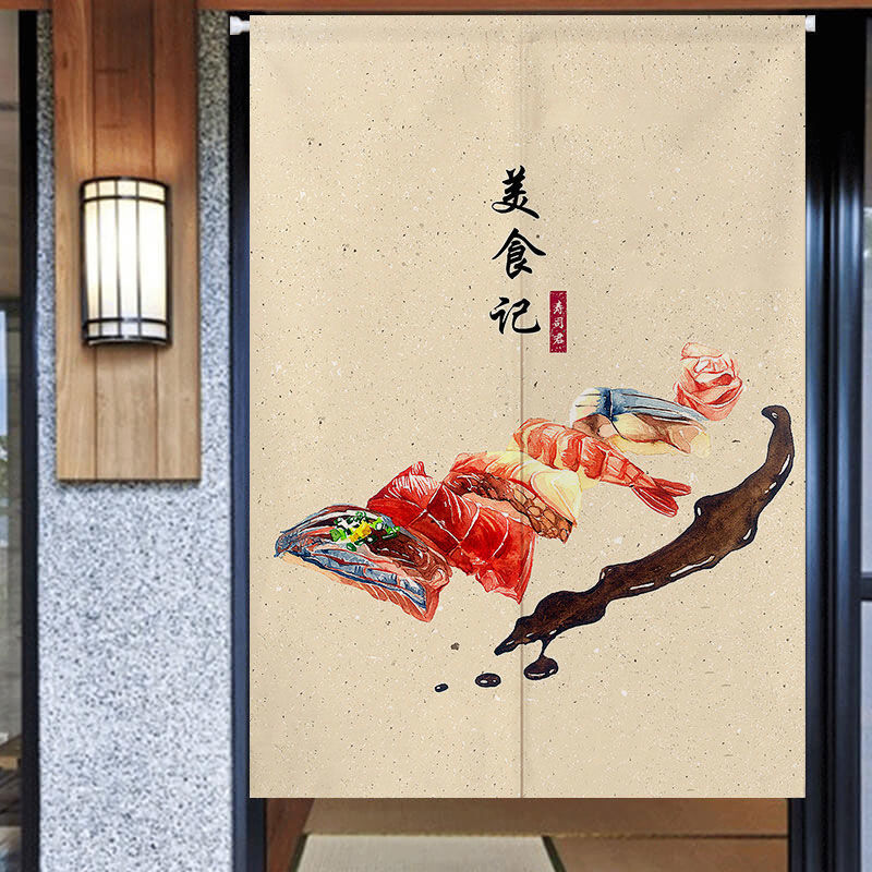 Japanese Sushi Door Half Curta - đánh giá và giá Commercial Kitchen Ceiling